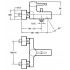 Смеситель Jacob Delafon Cuff E45532-CP