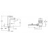 Смеситель Jacob Delafon Cuff E37303-CP