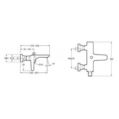 Смеситель Jacob Delafon Aleo+ E72319-CP