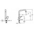 Смеситель Jacob Delafon Brive E75770-CP