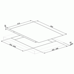 Варочная панель Smeg PV695LCNR
