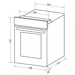 Духовой шкаф Maunfeld EOEC516B