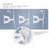 Кронштейн Onkron M5 (белый)