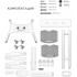 Кронштейн Onkron TS1552 (белый)
