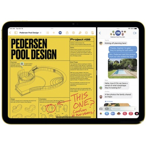 Apple iPad 10.9" 2022 64GB серебристый