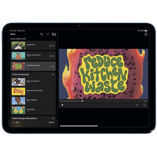 Apple iPad 10.9" 2022 64GB серебристый