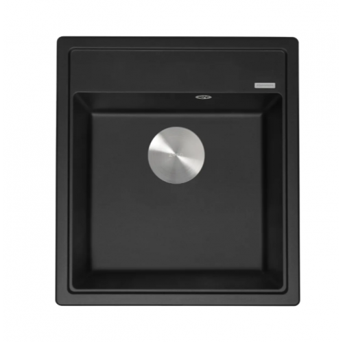 Кухонная мойка Zorg Rock 46 Premium black metallic