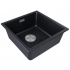 Кухонная мойка Paulmark IT-Granit Lumi 45 Uni LU45-BL (черный)